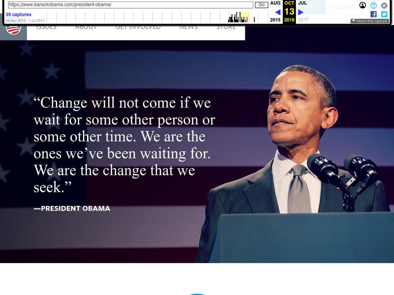 Barack Obama: Barack Obama Biography Website Barack Obama: Barack Obama Biography Website