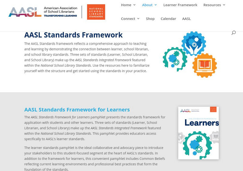 Aasl: Standards for the 21st Century Learner Professional Doc Aasl: Standards for the 21st Century Learner Professional Doc