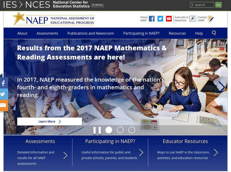 Nces: The Nation's Report Card (Naep) Website Nces: The Nation's Report Card (Naep) Website