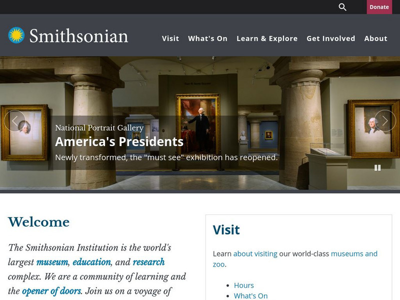 Smithsonian Institution Website