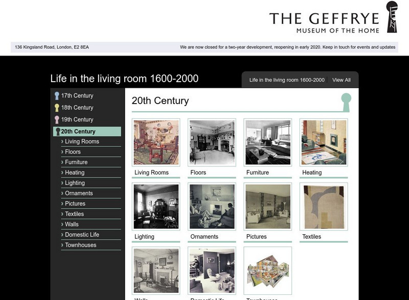 Geffrye Museum: Life in the Living Room 1600 2000: 20th Century Graphic Geffrye Museum: Life in the Living Room 1600 2000: 20th Century Graphic
