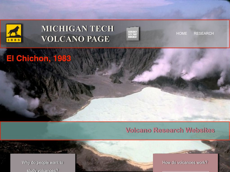 Michigan Technological University: Volcanoes Website Michigan Technological University: Volcanoes Website