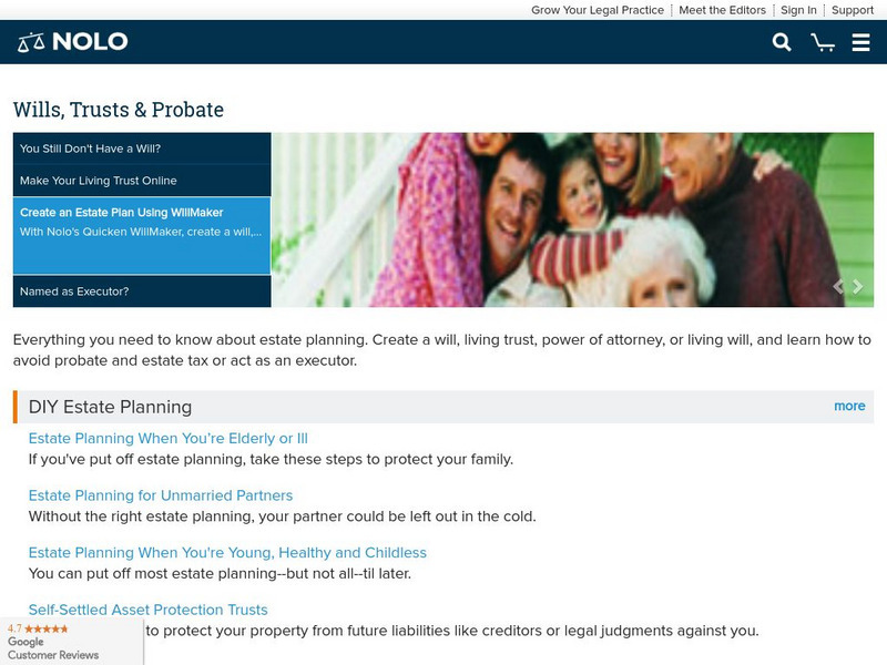 Nolo: Wills Website Nolo: Wills Website