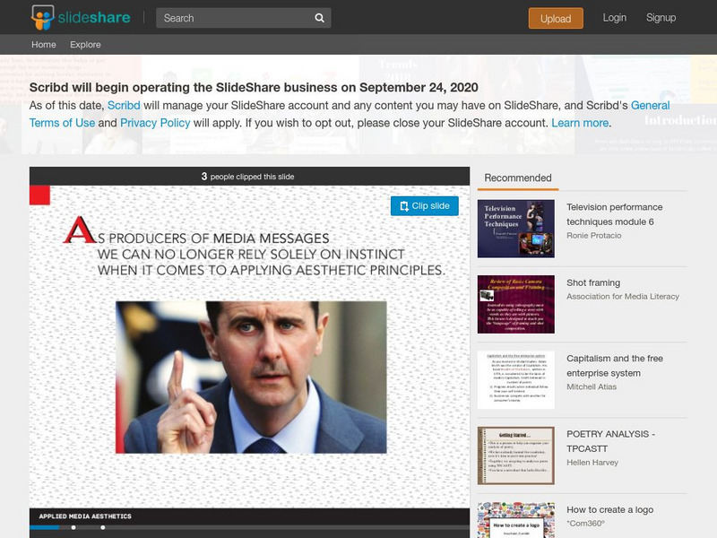 Slide Share: Applied Media Aesthetics: Gestalts PPT Slide Share: Applied Media Aesthetics: Gestalts PPT