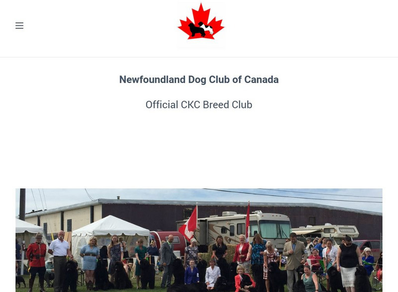 Newfoundland Dog Club of Canada Website