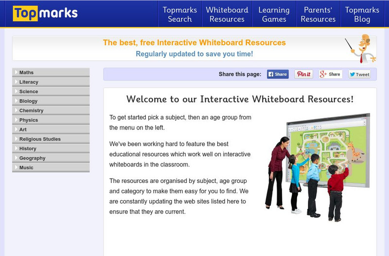 Topmarks Education: Interactive Whiteboard Resources Interactive Topmarks Education: Interactive Whiteboard Resources Interactive