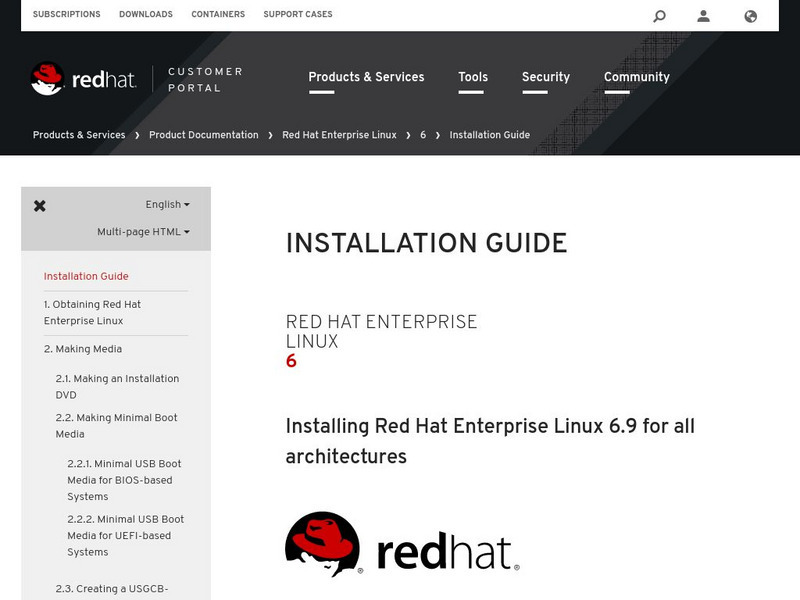 Linux Powered: Official Red Hat Linux Installation Guide Website