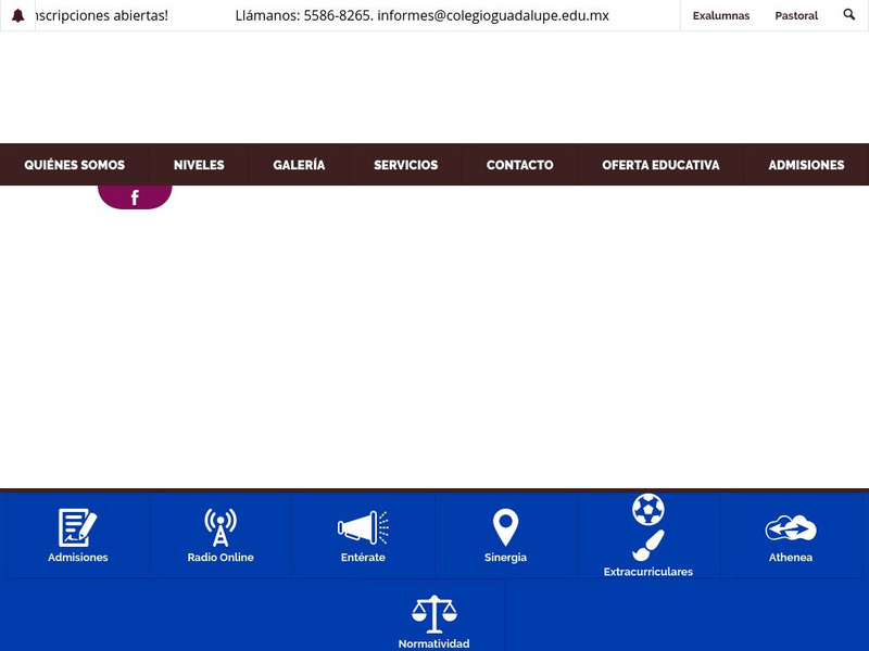 Colegio Guadalupe Website Colegio Guadalupe Website