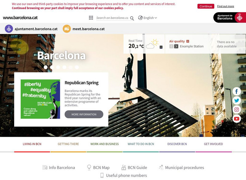 Barcelona City Council: Barcelona Website