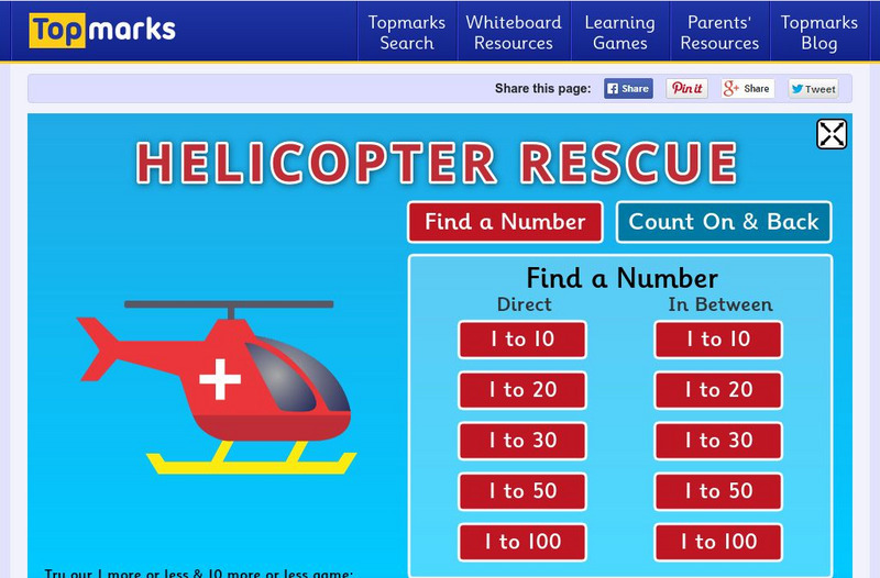 Topmarks: Helicopter Rescue Interactive Topmarks: Helicopter Rescue Interactive