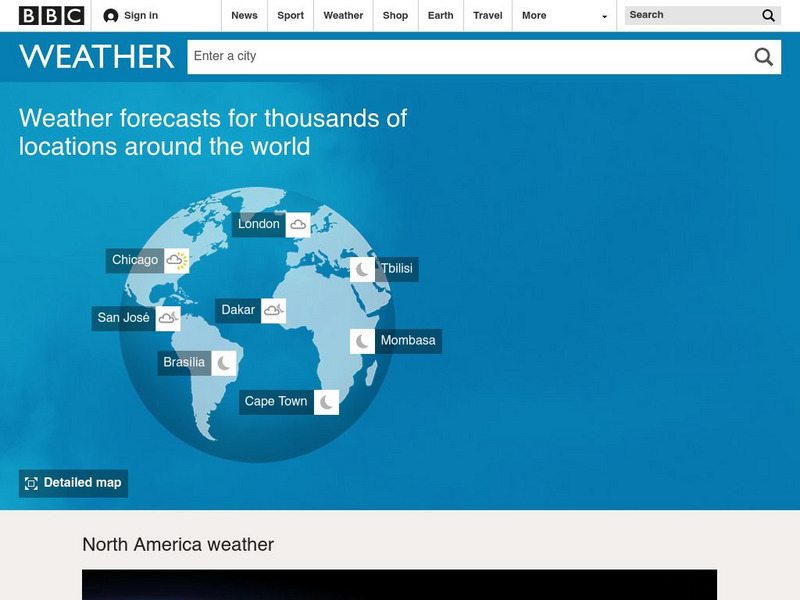 Bbc: Weather: Search Graphic for 9th - 10th Grade | Lesson Planet