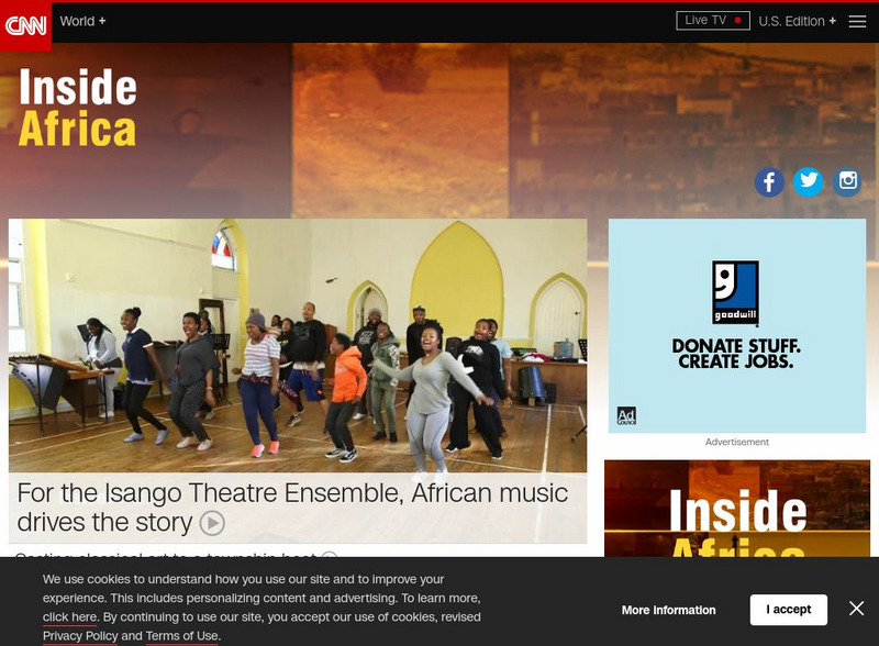 Cnn: Inside Africa Website Cnn: Inside Africa Website