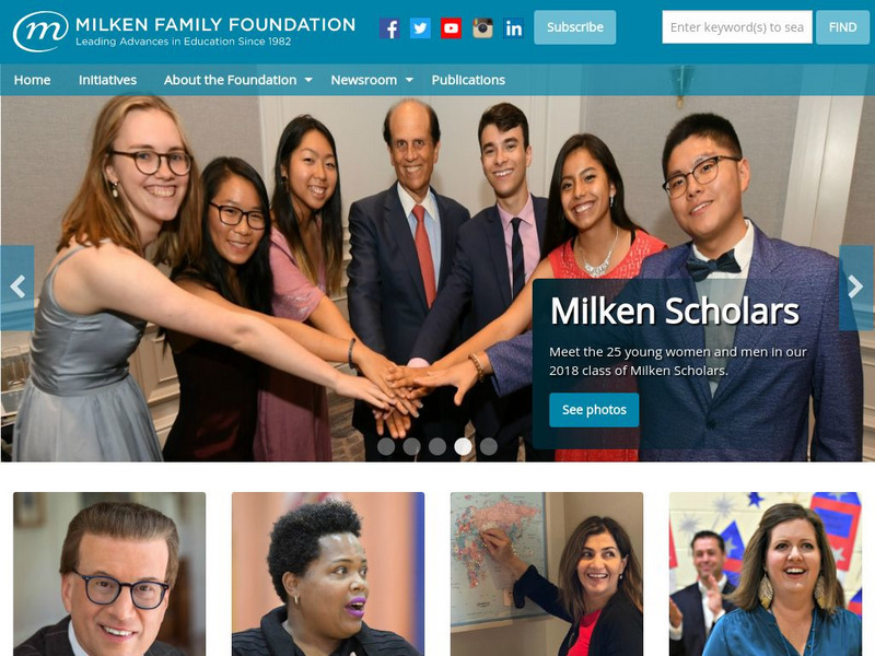 The Milken Family Foundation Website The Milken Family Foundation Website