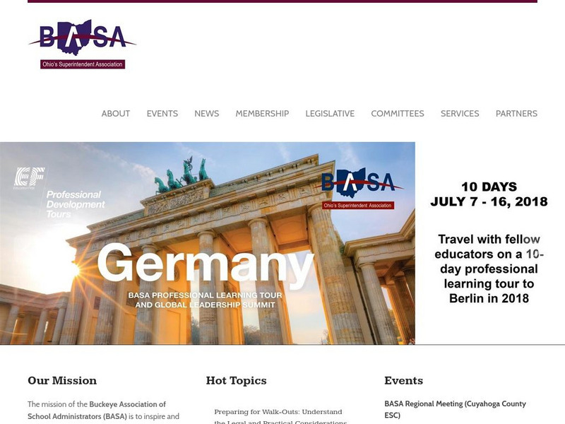 Buckeye Association of School Administrators Website Buckeye Association of School Administrators Website