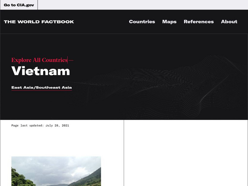 Cia: World Factbook: Vietnam Handout
