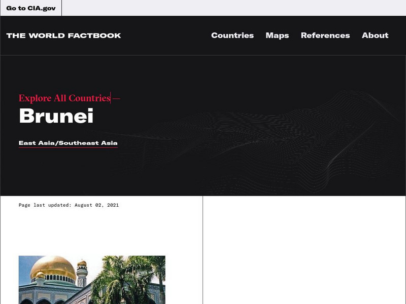 Cia: World Factbook: Brunei Handout Cia: World Factbook: Brunei Handout