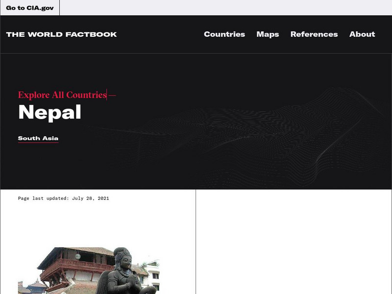 Cia: World Factbook: Nepal Handout Cia: World Factbook: Nepal Handout