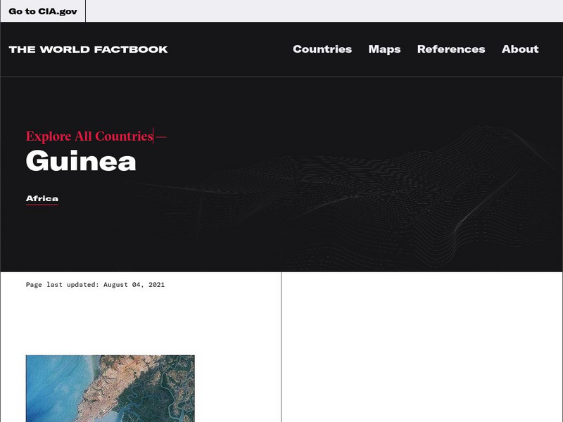 Cia: World Factbook: Guinea Handout Cia: World Factbook: Guinea Handout