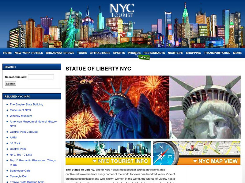 The Statue of Liberty Photo Tour Website The Statue of Liberty Photo Tour Website