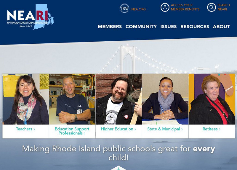 The National Education Association Rhode Island (Neari) Website The National Education Association Rhode Island (Neari) Website