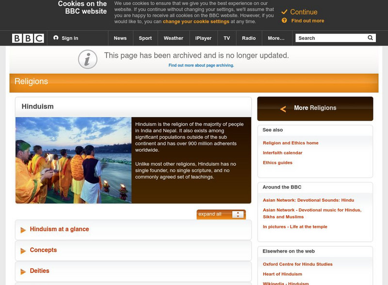 Bbc Religion and Ethics News: Hinduism Website Bbc Religion and Ethics News: Hinduism Website