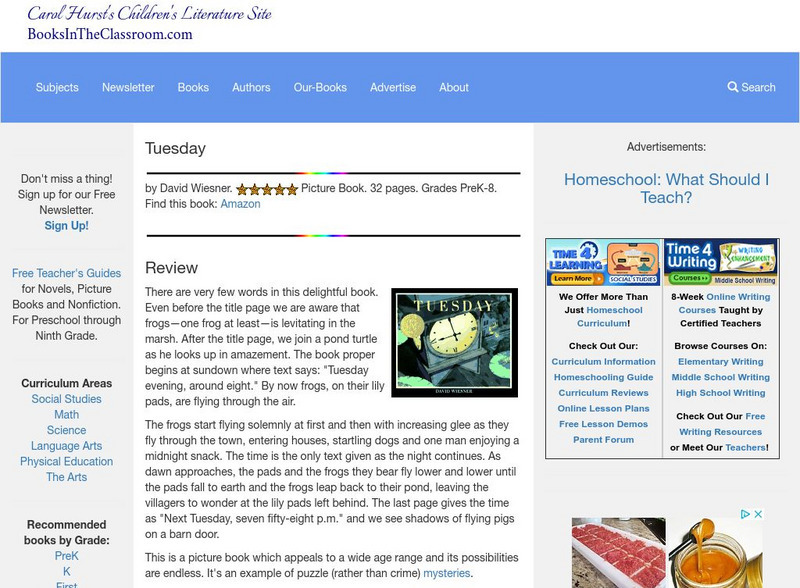 Carol Hurst's Children's Literature Site: Tuesday Website Carol Hurst's Children's Literature Site: Tuesday Website