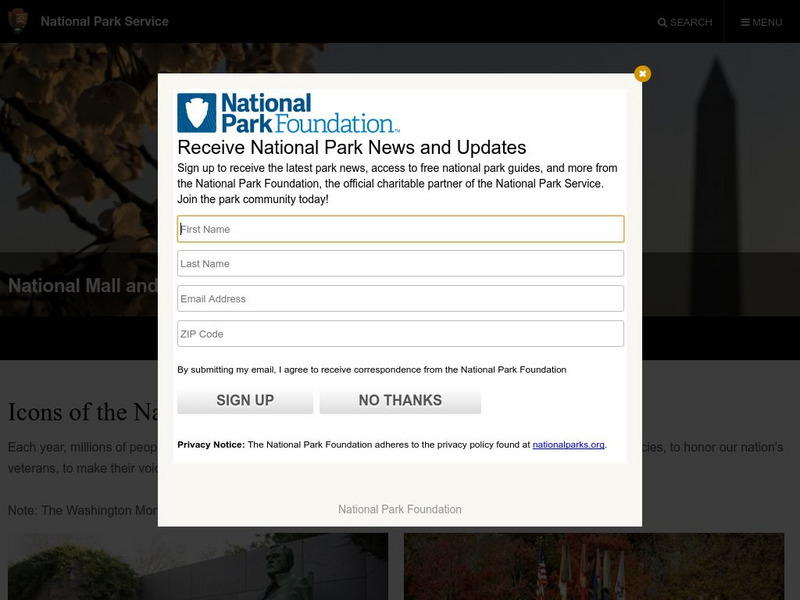 National Park Service: National Mall Website National Park Service: National Mall Website
