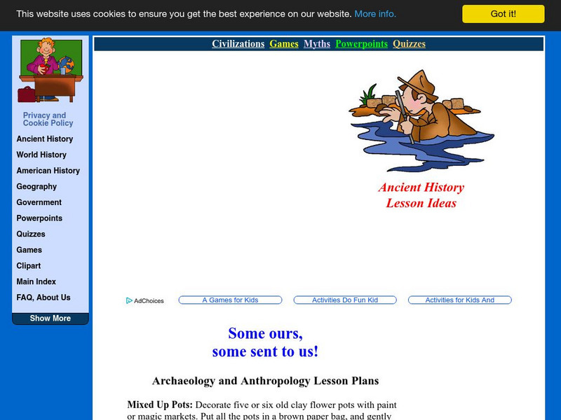 Lin and Don Donn: Ancient Rome Lesson Plan