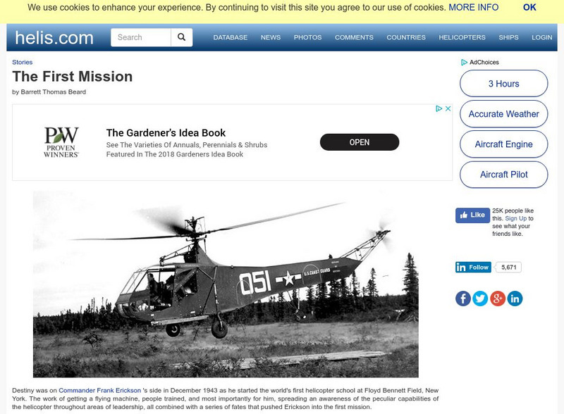 Helis.com: The First Mission Handout Helis.com: The First Mission Handout