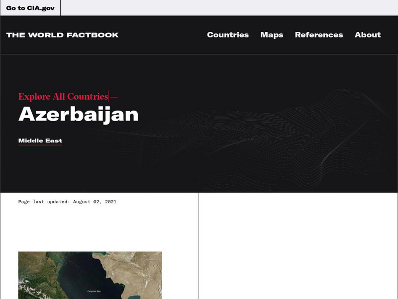 Cia: World Factbook: Azerbaijan Handout