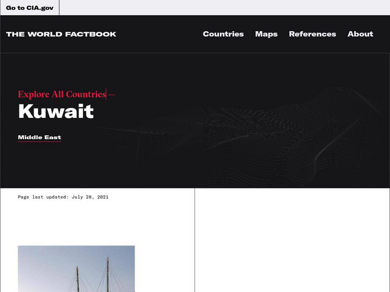Cia: World Factbook: Kuwait Handout Cia: World Factbook: Kuwait Handout
