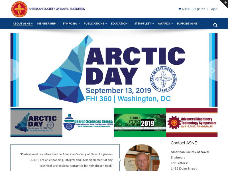 American Society of Naval Engineers: Homepage Website American Society of Naval Engineers: Homepage Website