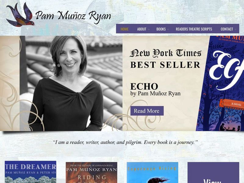 Pam Munoz Ryan's Web Site Website