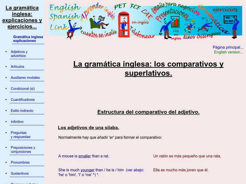 Spanish Comparatives and Superlative Sentences Handout Spanish Comparatives and Superlative Sentences Handout