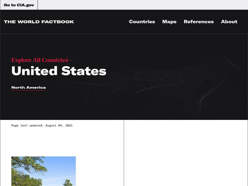 Cia: World Factbook: United States Handout Cia: World Factbook: United States Handout