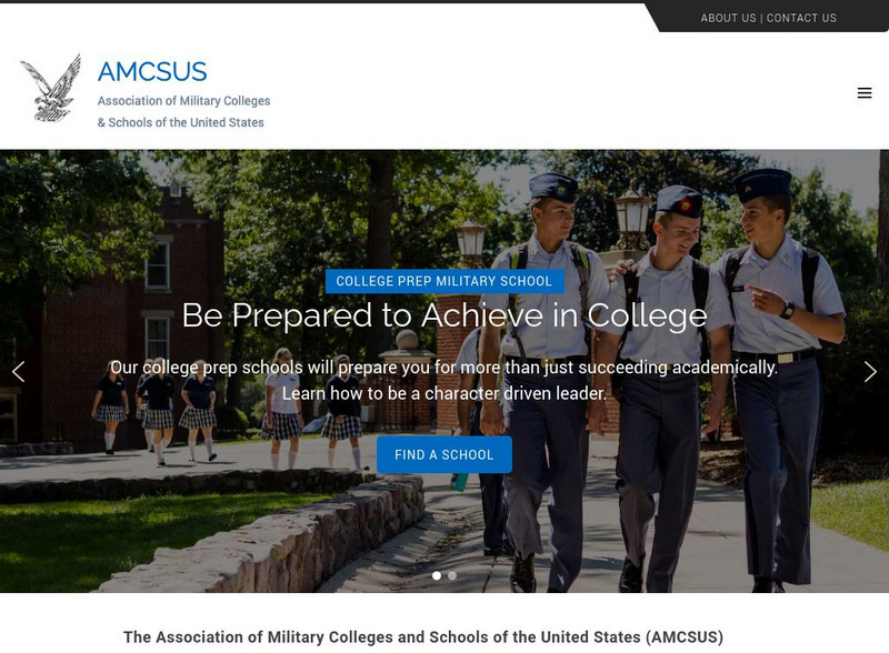 Association of Military Colleges and Schools of the Us Website