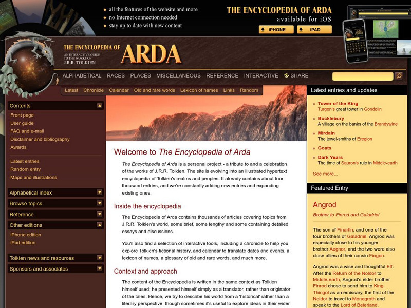 The Encyclopedia of Arda Activity