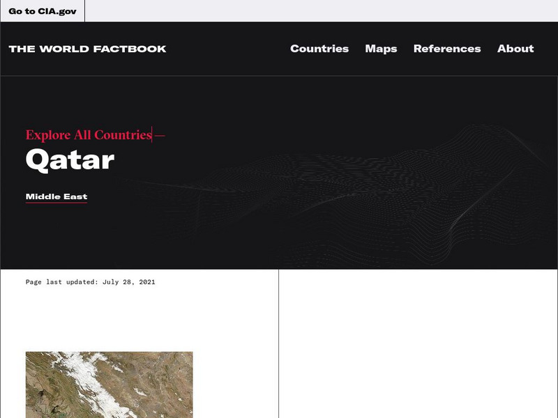 Cia: World Factbook: Qatar Handout Cia: World Factbook: Qatar Handout