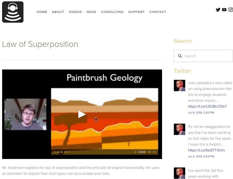 Bozeman Science: Law of Superposition Instructional Video Bozeman Science: Law of Superposition Instructional Video