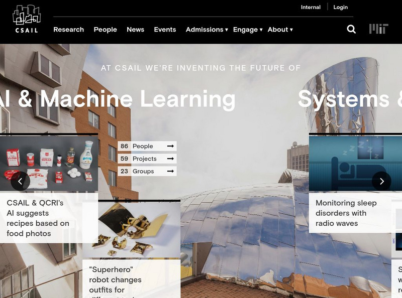 Mit: Computer Science and Artificial Intelligence Laboratory Website Mit: Computer Science and Artificial Intelligence Laboratory Website