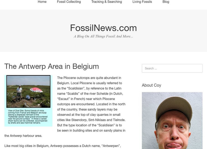 Fossil News: A Blog on All Things Fossil and More Website Fossil News: A Blog on All Things Fossil and More Website