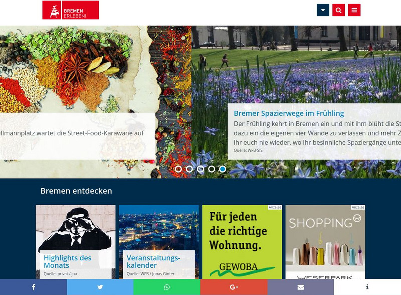 Freie Hansestadt Bremen Website Freie Hansestadt Bremen Website