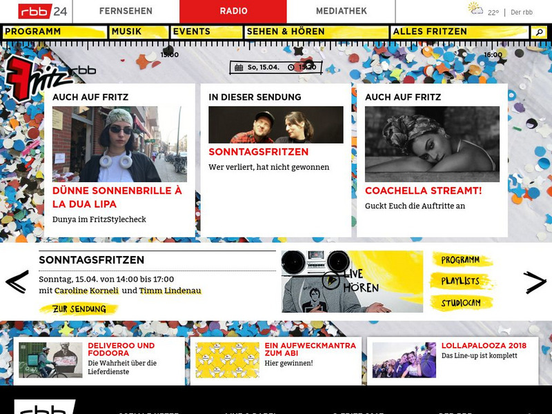 Fritz.de: Fritz Radio Audio Fritz.de: Fritz Radio Audio