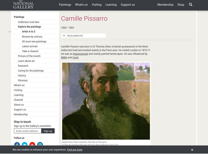 The National Gallery: Camille Pissarro Graphic The National Gallery: Camille Pissarro Graphic