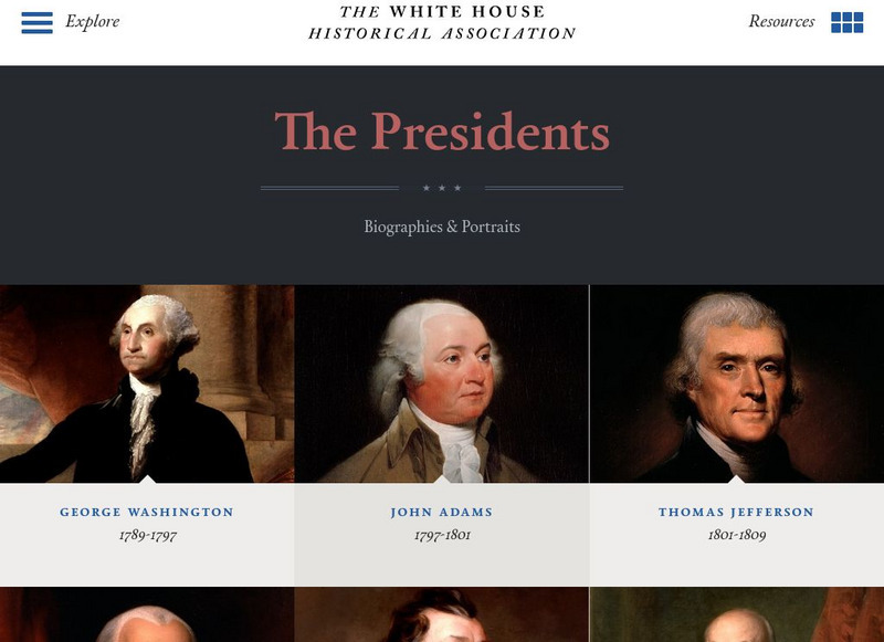 The White House Historical Association: The Presidents Handout The White House Historical Association: The Presidents Handout