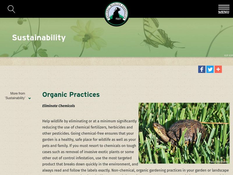National Wildlife Federation: Organic Practices Website