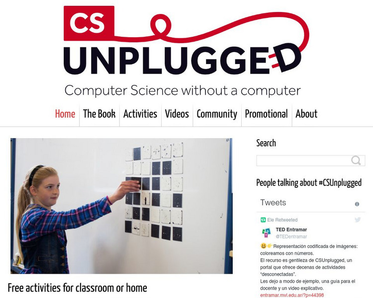 University of Canterbury: Cs Unplugged Website University of Canterbury: Cs Unplugged Website
