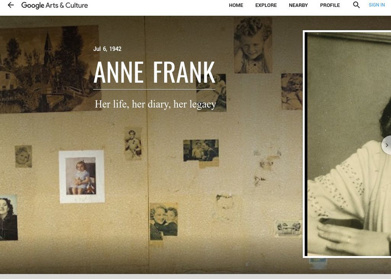 Google Cultural Institute: Anne Frank PPT Google Cultural Institute: Anne Frank PPT