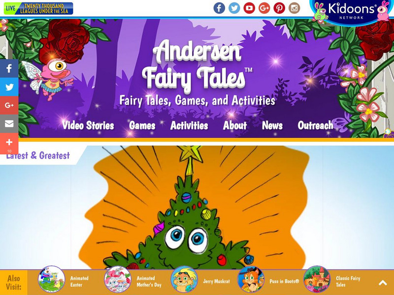 Kidoons: Andersen Fairy Tales Website Kidoons: Andersen Fairy Tales Website