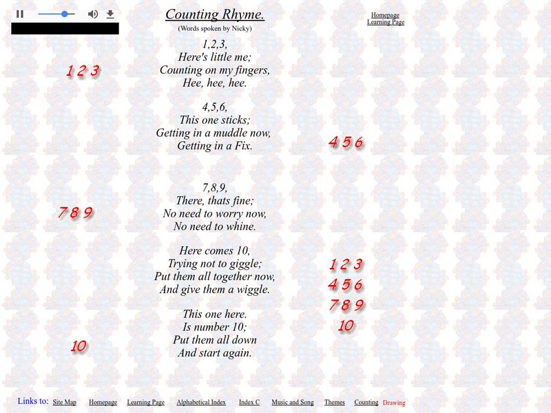 Nursery Ryhmes 4 U: Counting Rhyme Audio